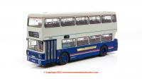 901012 Rapido West Midlands Fleetline Double Decker Bus number 6965 - WMT Blue/Grey - 7 CITY CENTRE VIA WITTON